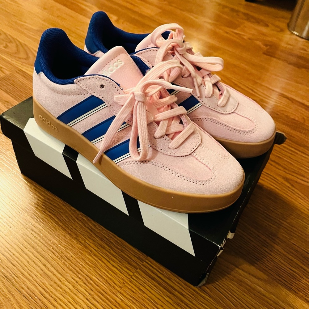 Adidas Purple and Blue Sneakers with Gum Sole *NEW* never worn.